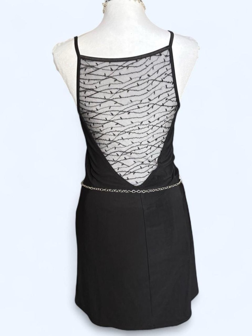 American vintage y2k sexy mini dress